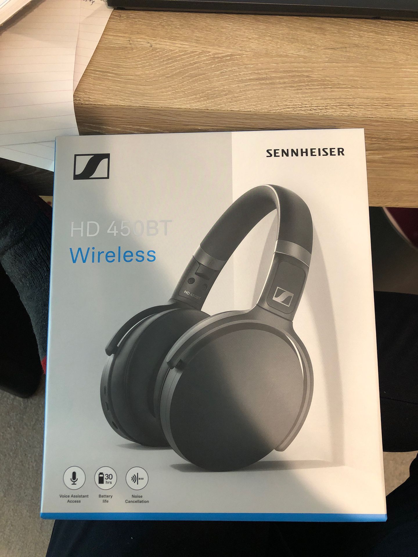 Sennheiser Wireless Headphones Noise cancelling HD450BT