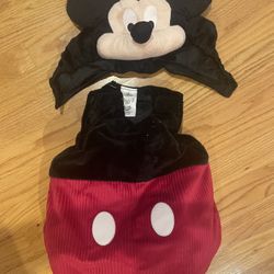 Disney Mickey Mouse Baby Costume Halloween Sz 12-18M