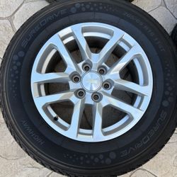 2019 Chevrolet Silverado 1500 18’ Stock Wheels