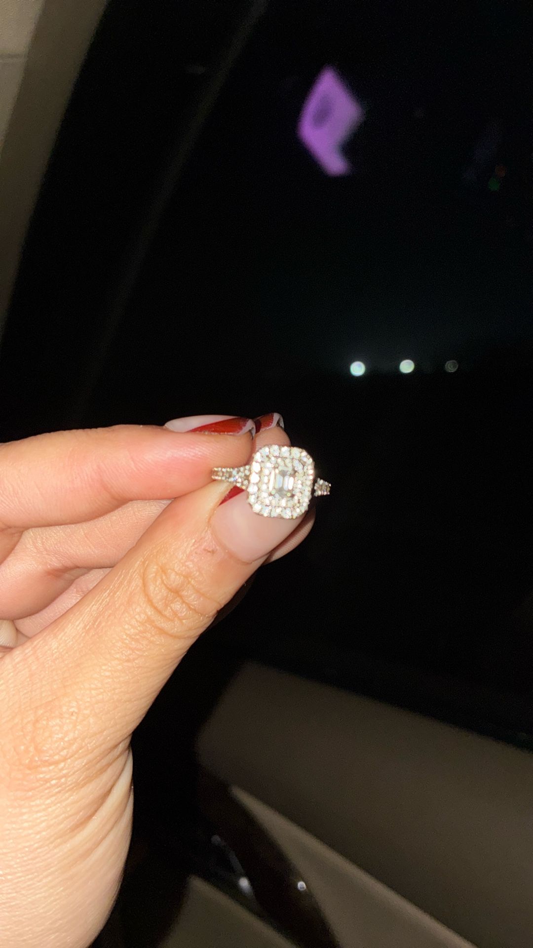 Diamond & White Gold Ring (VVS) Costco (Engagement, Cocktail, Anniversary)