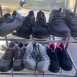 Steel Toe Work Shoes Size 8-10