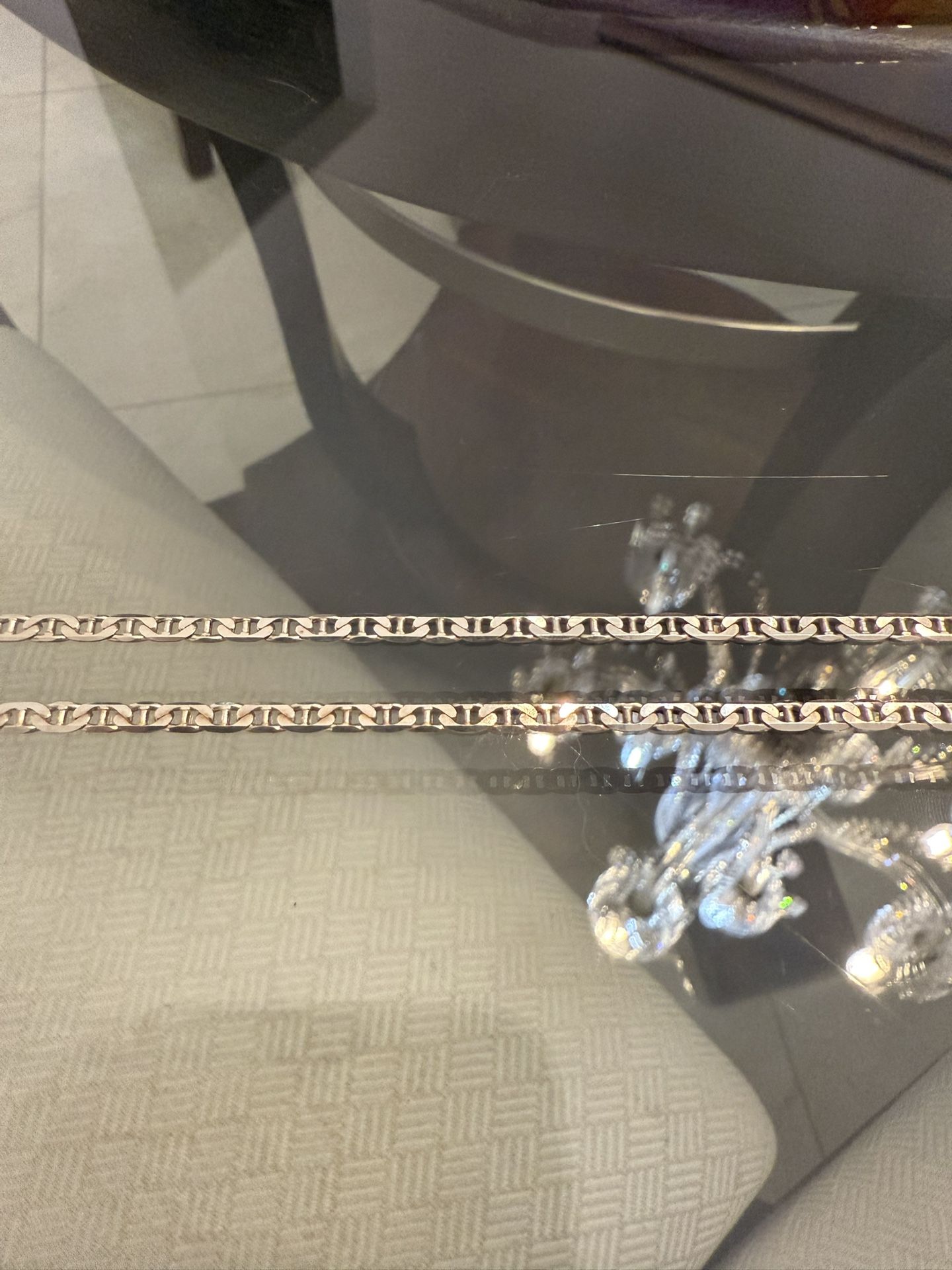 Sterling silver Anchor Mariner Chain