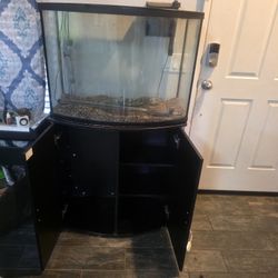 30 Gallon Fishtank And Stand With Storage!