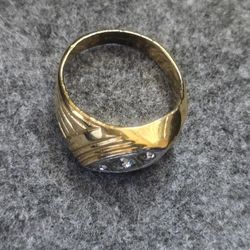 Gold Stones Ring