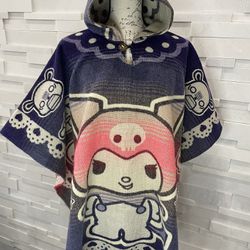 Poncho, Cardigan, Ruana Christmas 🎁 Kuromi,Hello Kitty Friend