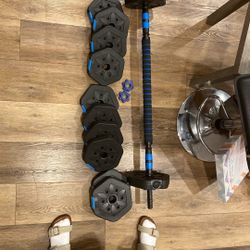 Plastic barbell For Hip Thrust (light)
