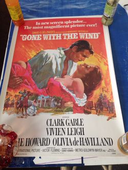 Gone with the wind print