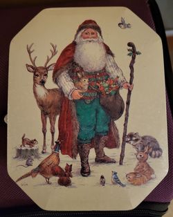 Collectable Christmas/Holiday Themed Tin
