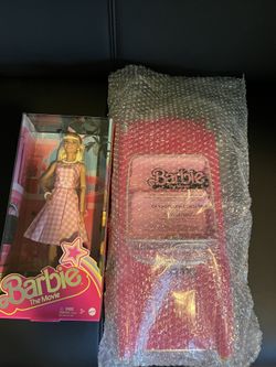 NEW AMC Exclusive Barbie The Movie 2023 Corvette Popcorn Vessel Plus Doll