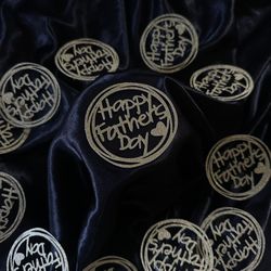 Custom Dessert Toppers Fathers Day 