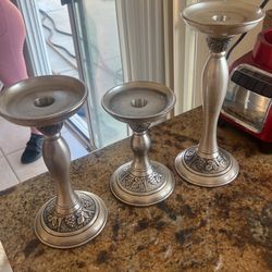 Pottery Barn Candle Holders