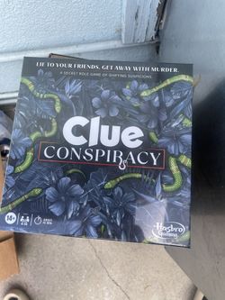 Clue Conspiracy Board Game