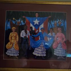 Puerto Rican Festival Painting