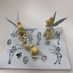 Lot # 0088: Walt Disney's Peter Pan Limited Edition Tinker Bell Model Sheet Figural Scene