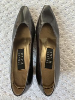 Stuart Weitzman Black Block Heels