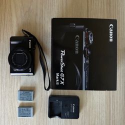 Canon G7x Mark II
