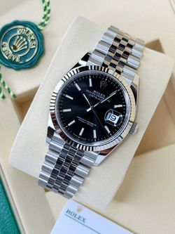Brand New Rolex Datejust 36 w/ Black Dial