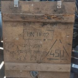 2 Vintage Military Boxes
