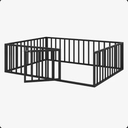 Metal Full Size Floor Bed Frame