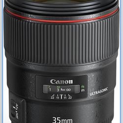 Canon Simply Focus, Lens EF35mm F1.4L II USM Full Size Support