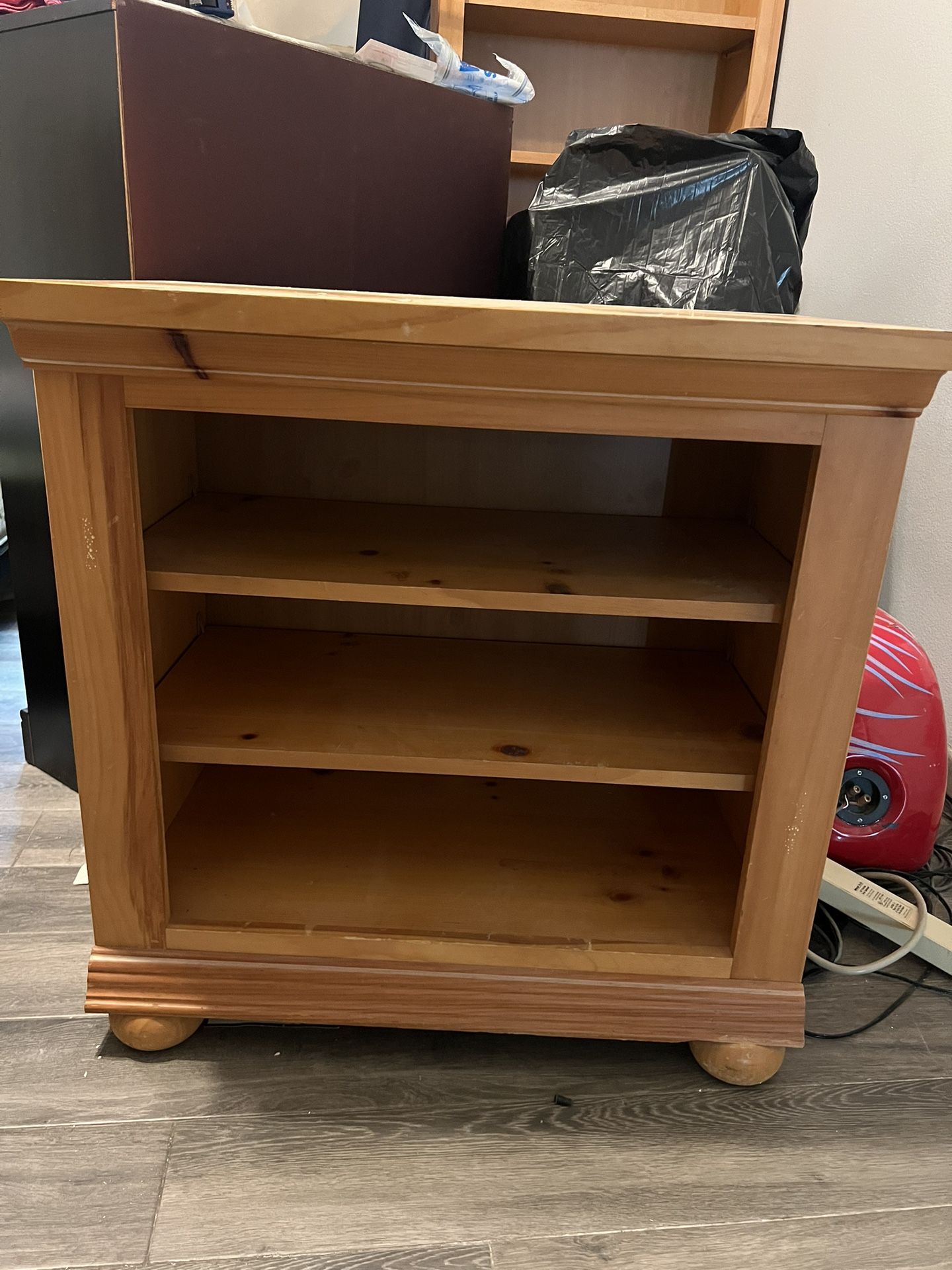 Solid Wood Broyhill Small 2 Shelf Bookshelf bookshelves  book case 