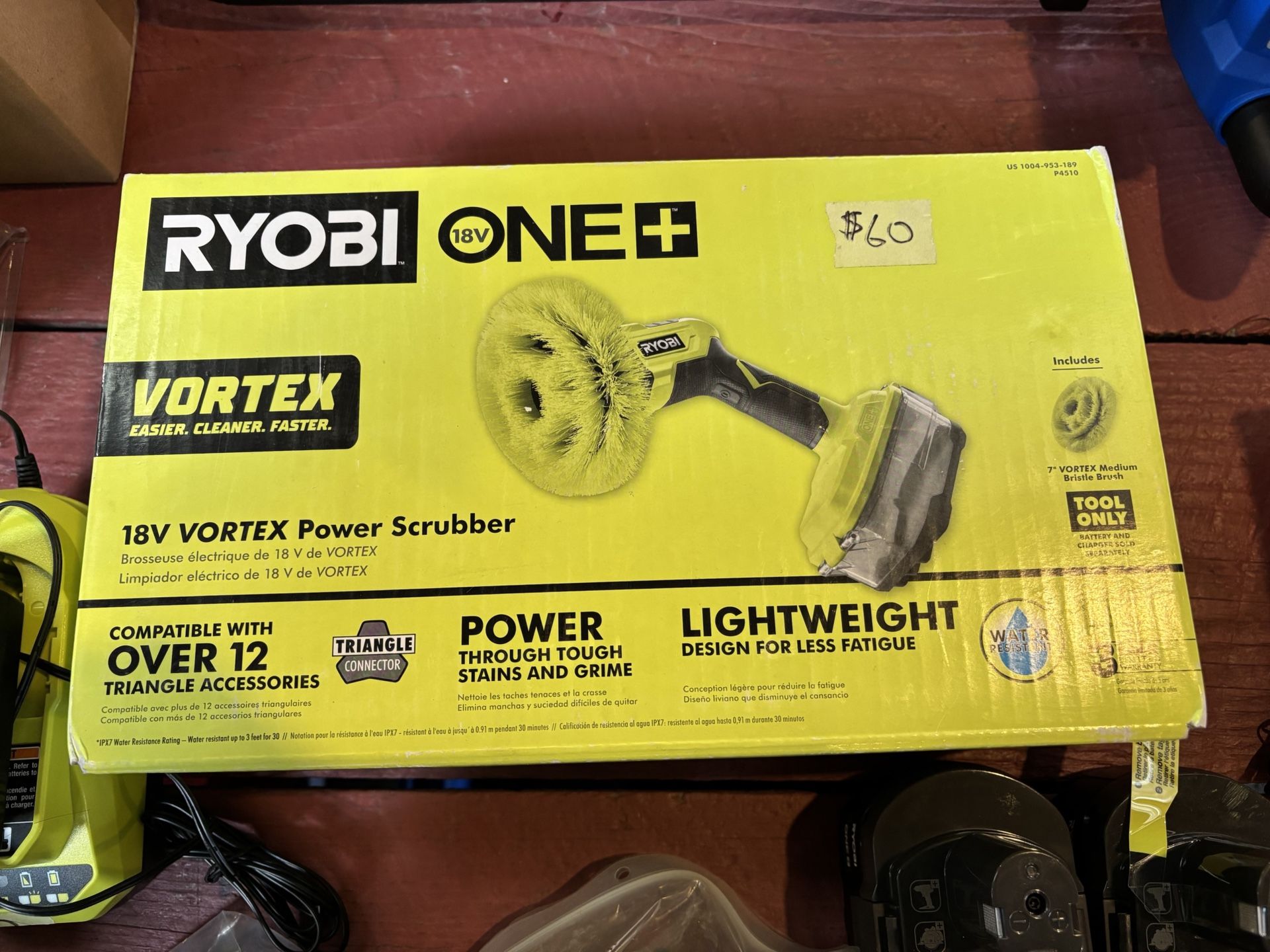 Ryobi 18v Scrubber
