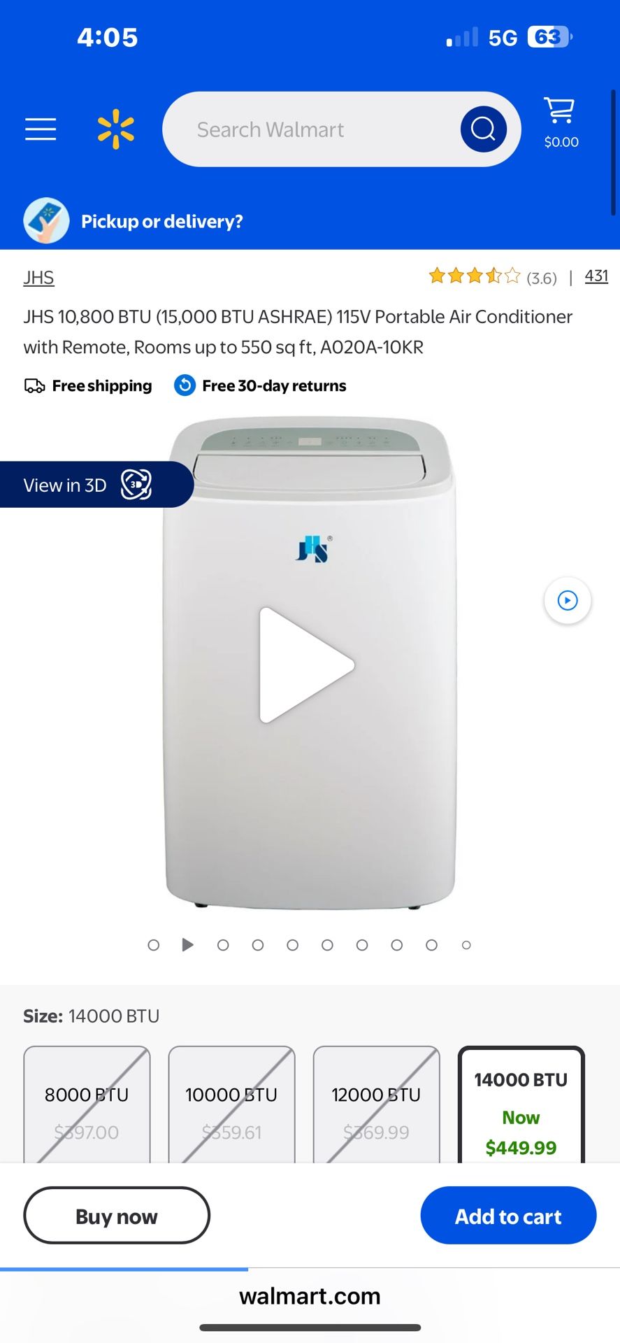 Portable Air Conditioner