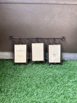 3 Piece Cast Iron Picture Frame