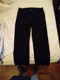 New LEVI Strauss Black 505 W36 L29