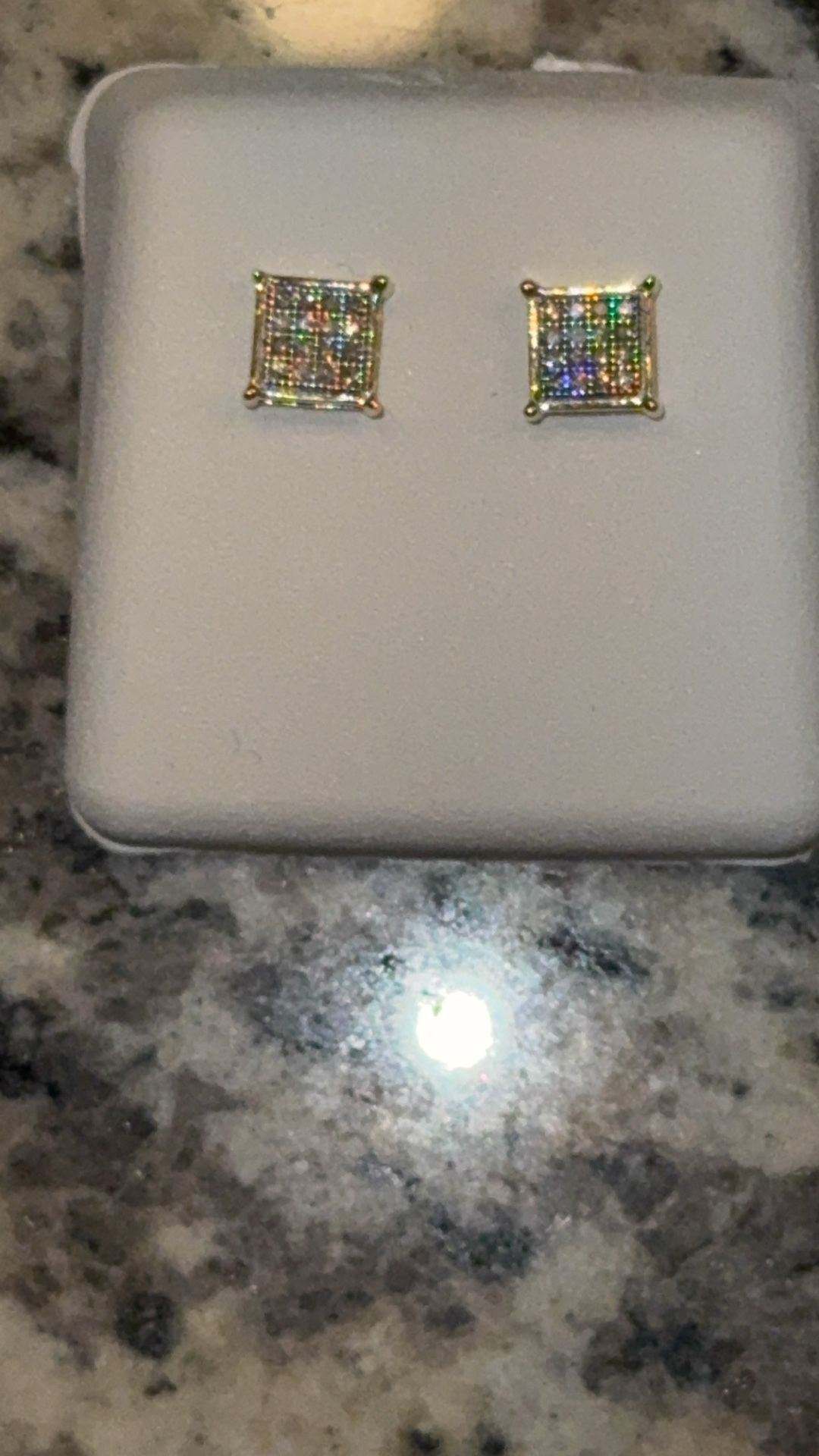 10k Diamond Earrings