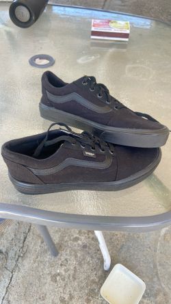 Black Vans Size 8