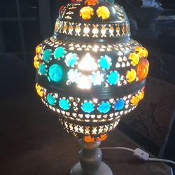 Vintage Turkish Table Lamp