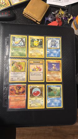 Pokemon Cards - Mr Fuji and friends