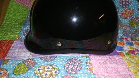 Derby type motorcycle helmet