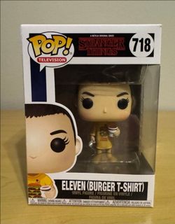 Funko Pop Stranger Things Eleven Burger T-Shirt #718