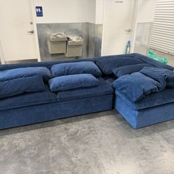 Sleeper Sofa, Blue