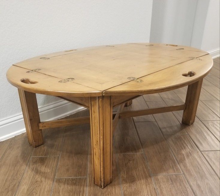 Folding Top Coffee Table