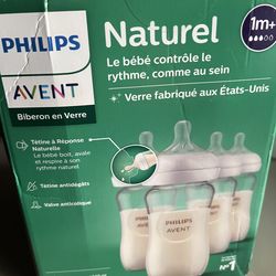 Avent natural glass bottles