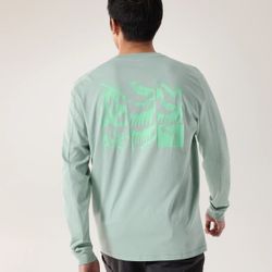 Arc’teryx Kragg SL Cotton Bird Tile Longsleeve Men’s XL