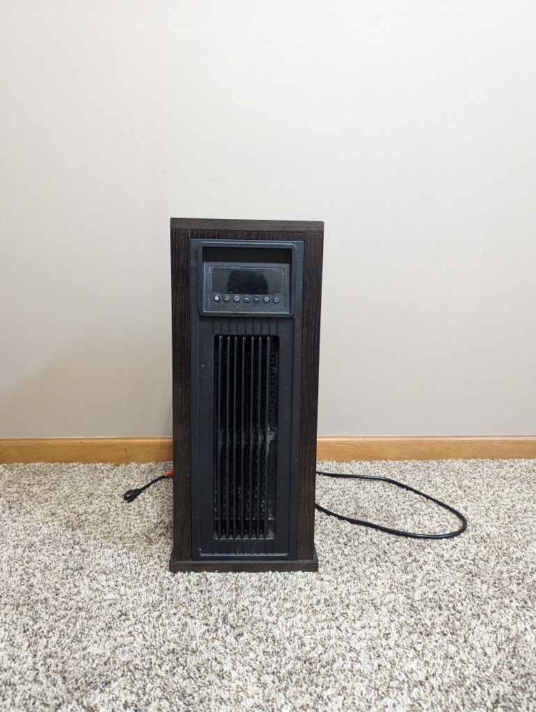 Members Mark Heater 3-Element Wood Tower Infrared Electric 23"