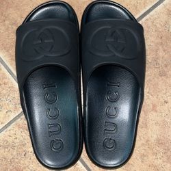 Gucci Platform Slides 