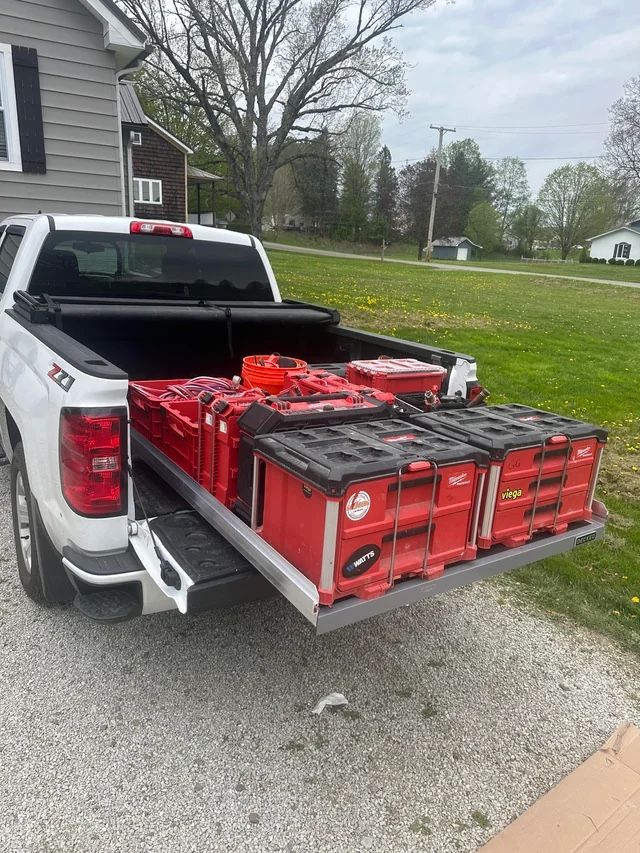 DECKED truck cargo glide bed  slide  out