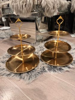 Stainless Steel 3 Tier Cupcake Stand “Price for both!”