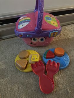Leap Frog Toy Picnic Basket