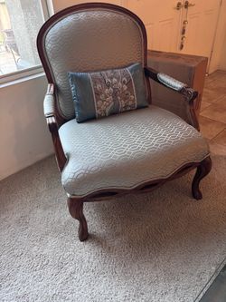 French Provincial Accent Chair