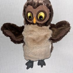 Owl Hand Puppet 9”