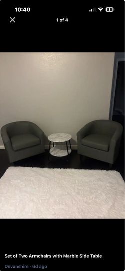 Table and chairs