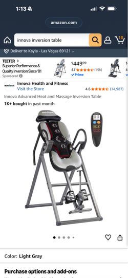 Innova Inversion table