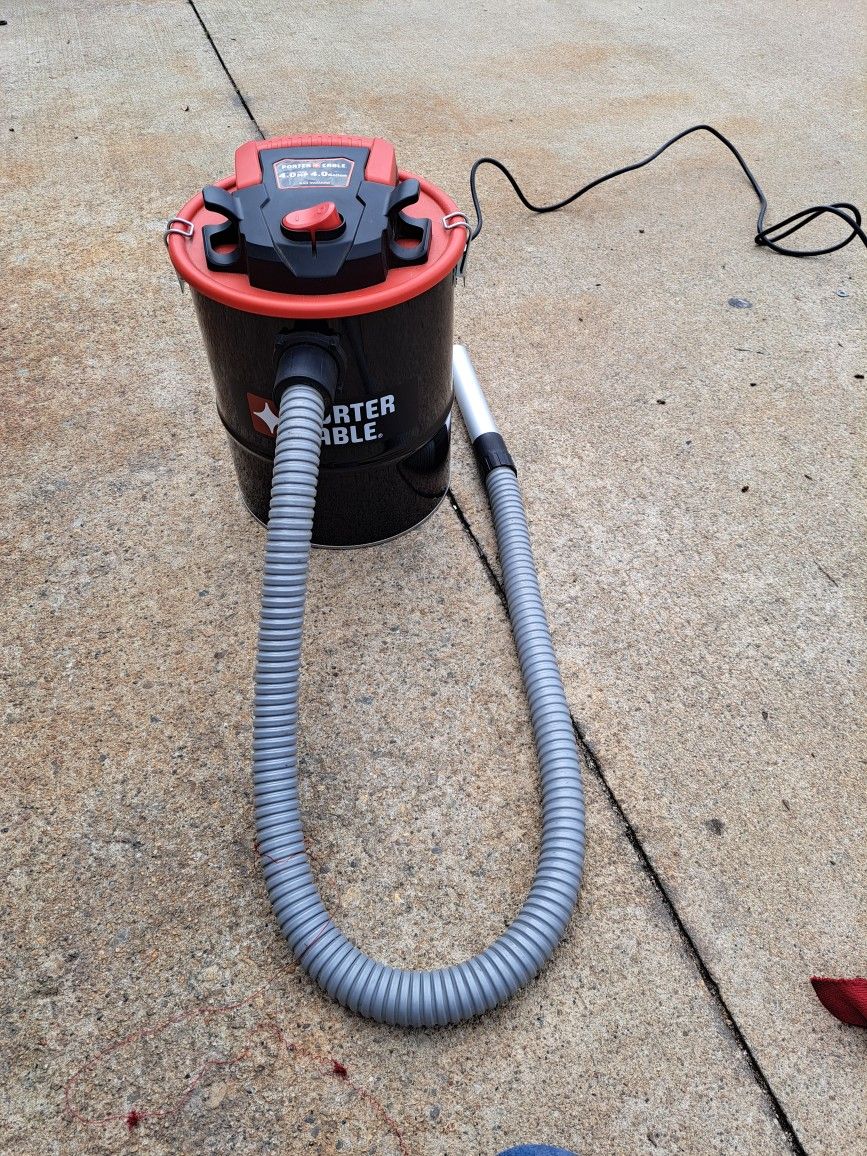 Porter-Cable 4 Horsepower 4 Gallon Ash Vacuum For Fireplaces