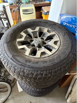 2019 Toyota Tacoma OEM tires with spare